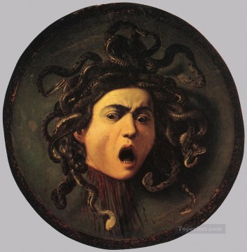  Caravaggio Obras - Medusa Caravaggio